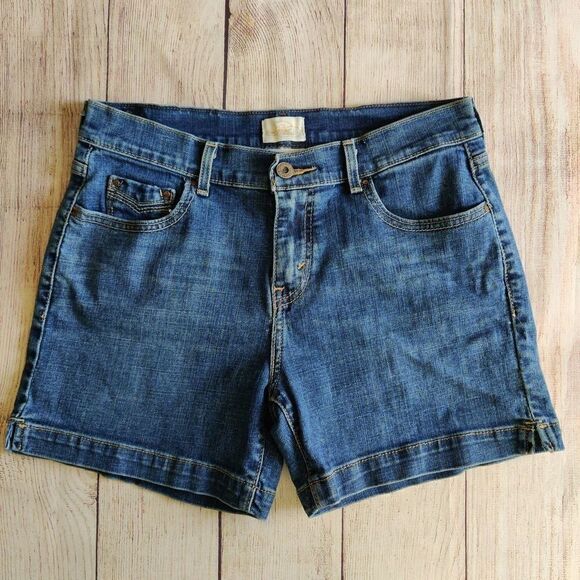 Vintage Levi's 515 high rise shorts sz 4 - Picture 3 of 14